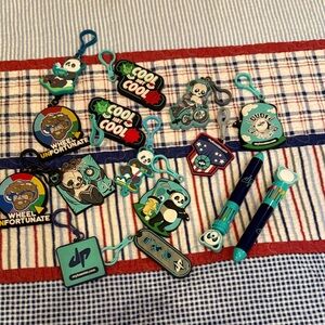 Cool Panda Kids Keychain Set dude perfect lot